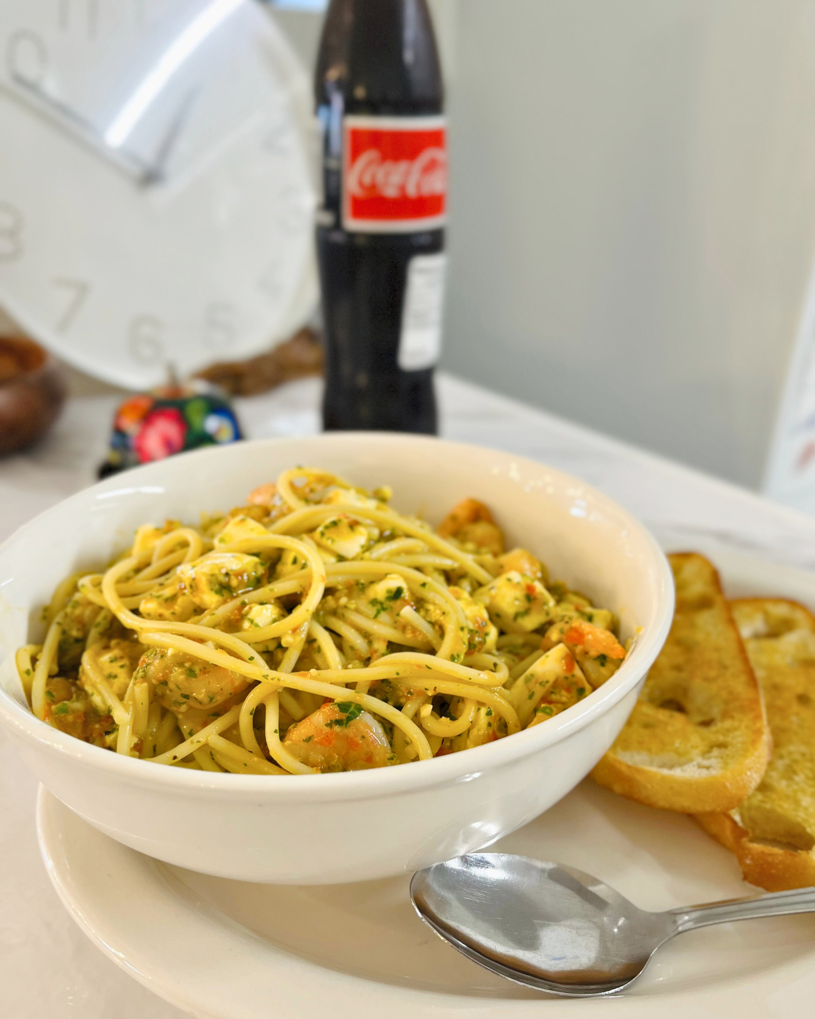 Herb Spaghetti Shrimp